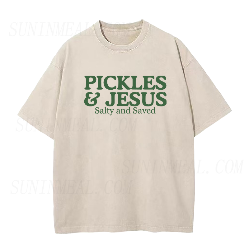 Pickles and Jesus Unisex Tee