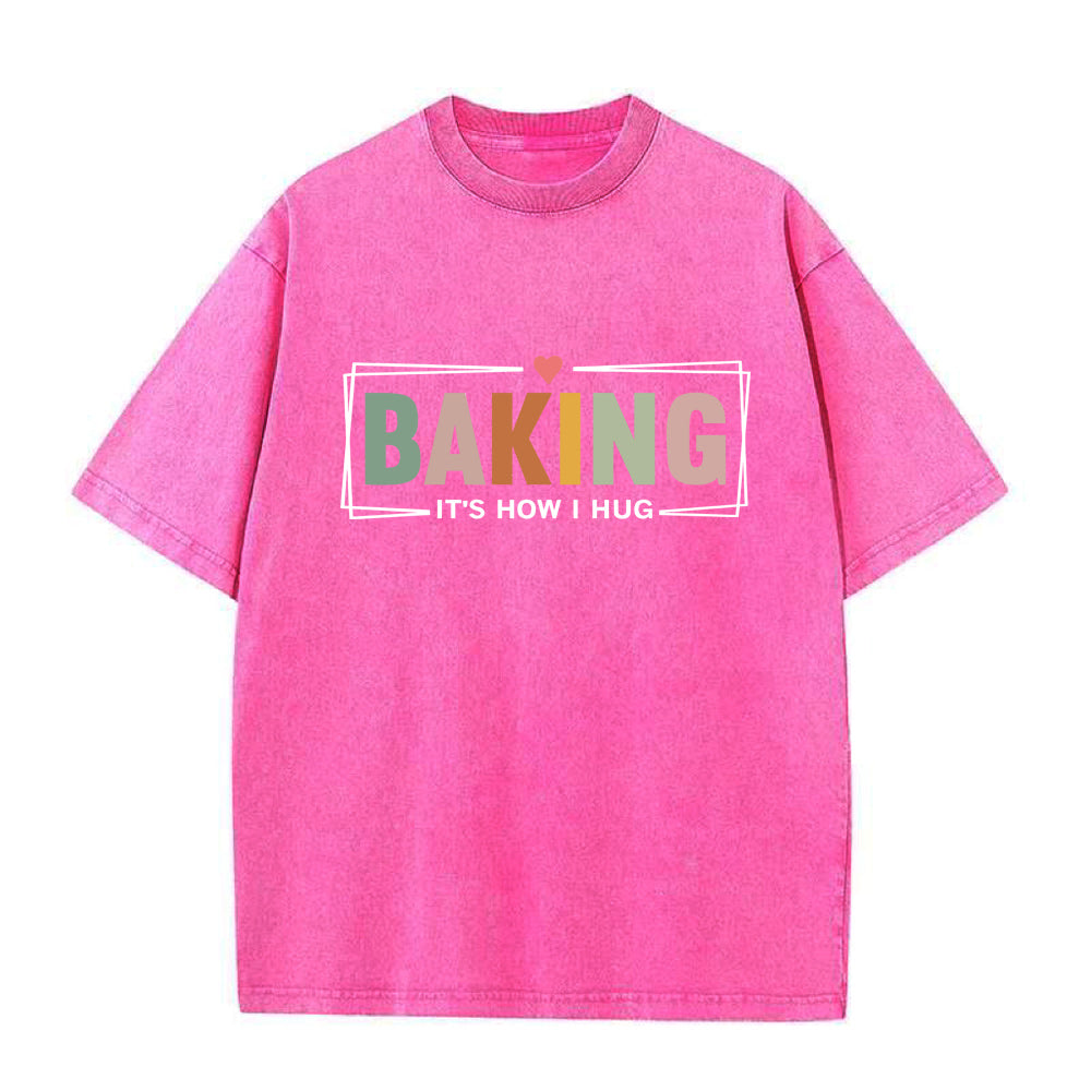 baking it's how I hug Unisex Tee