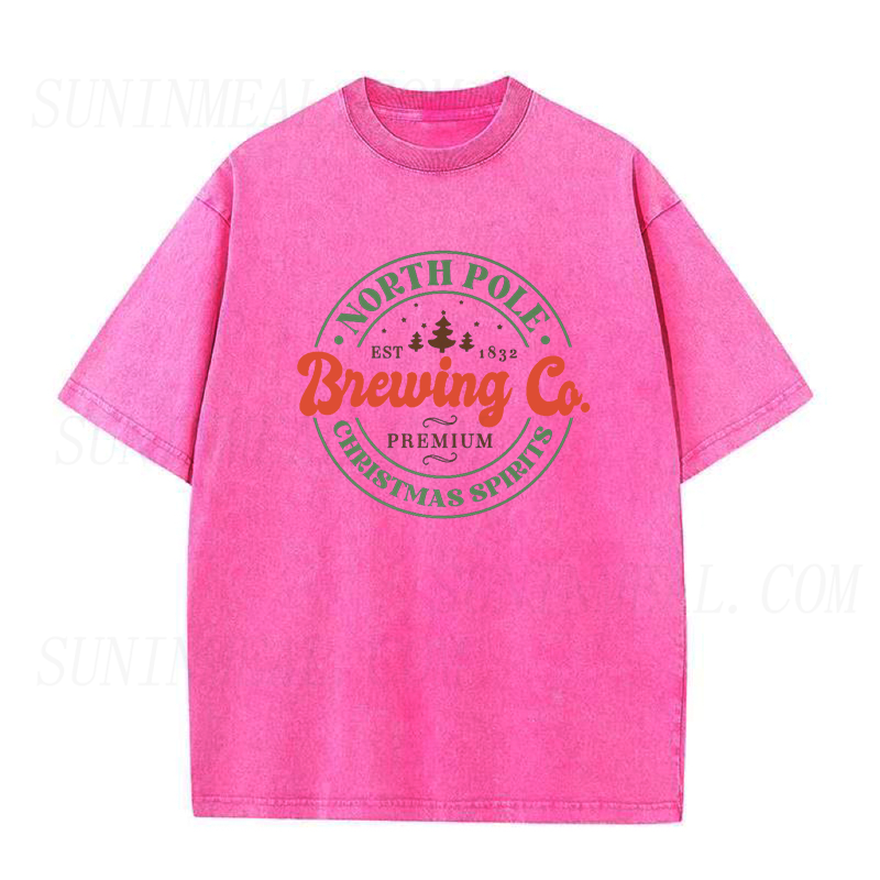 North Pole Brewing Co Christmas Unisex Tee