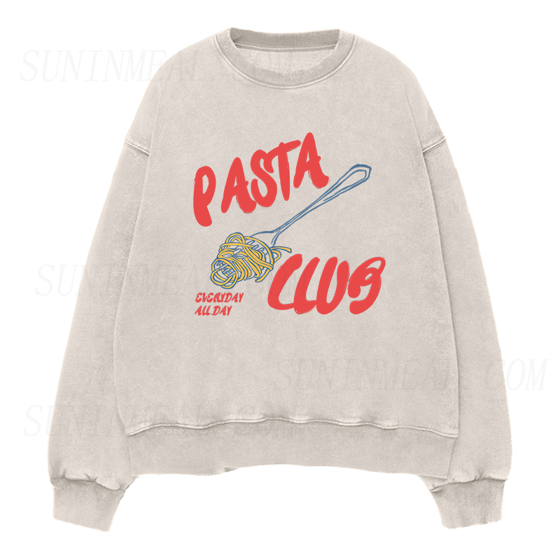 Pasta Club Unisex Crewneck Sweatshirt