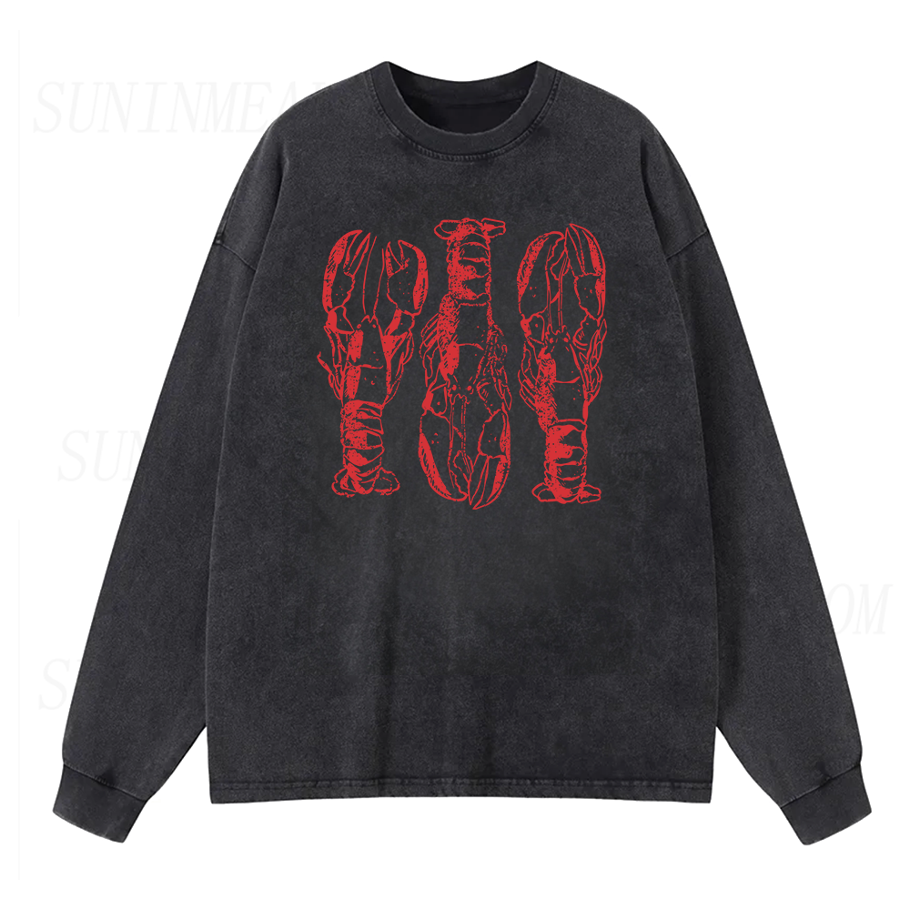 Lobster Long Sleeve Unisex Tee