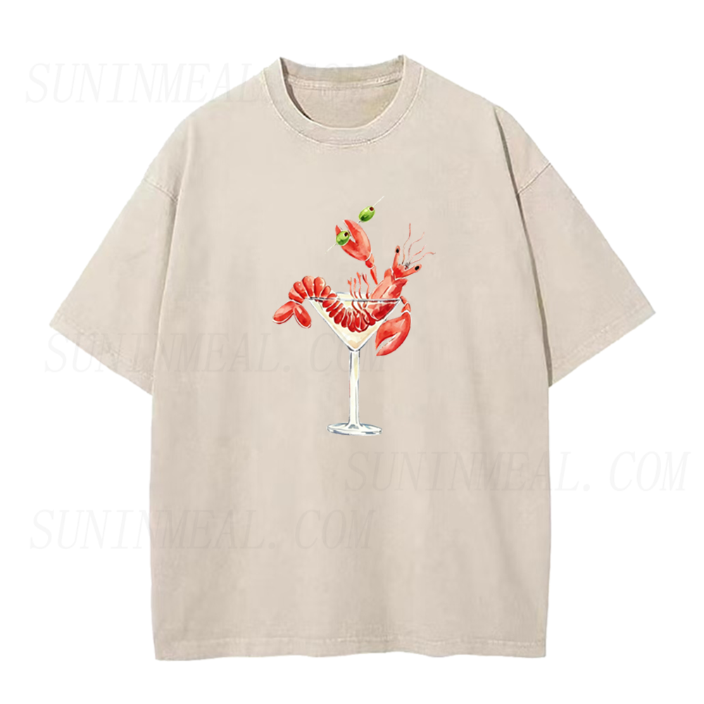 Seafood Cocktail Lobster Unisex Tee