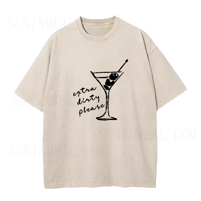 Extra Dirty Martini Please Unisex Tee
