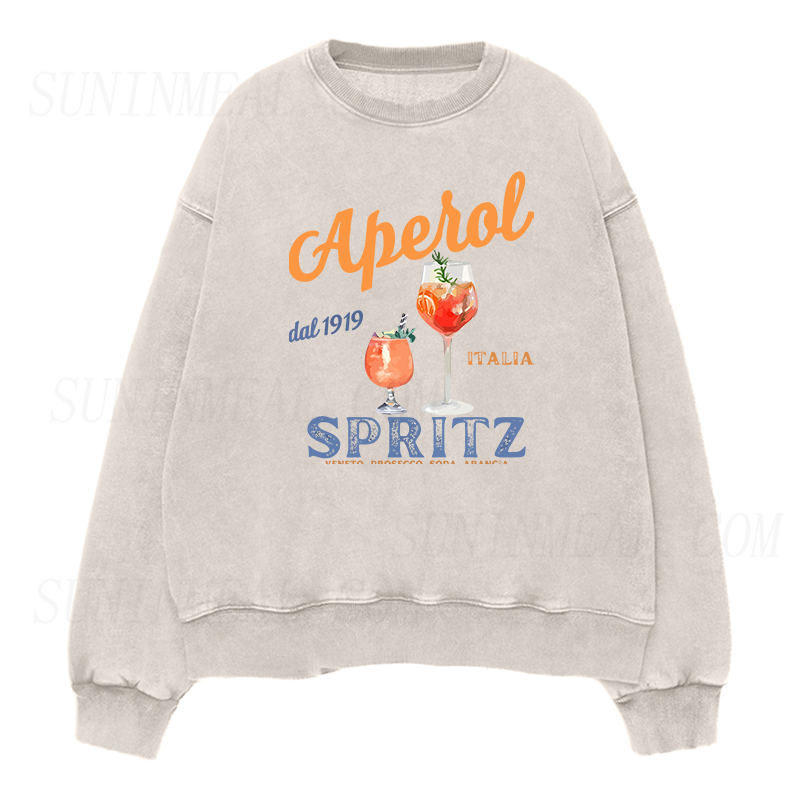 Aperol Spritz Unisex Crewneck Sweatshirt
