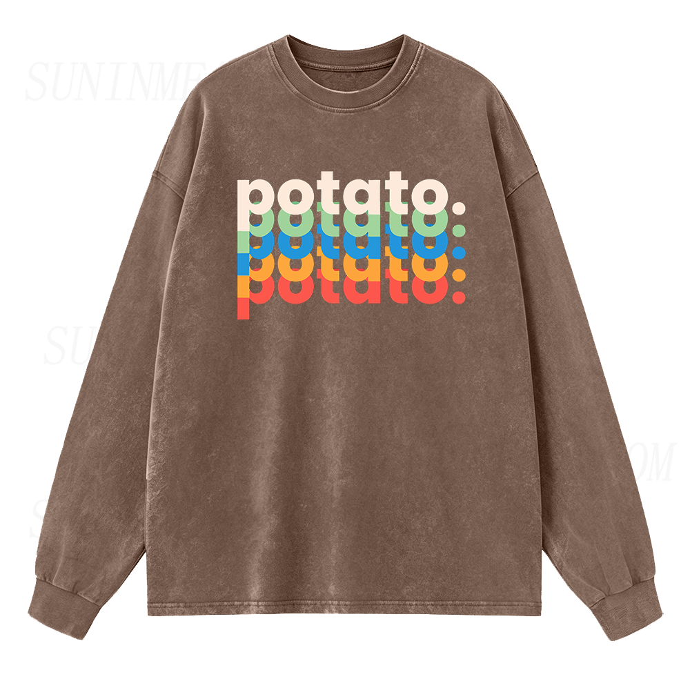 Potato Long Sleeve Unisex Tee