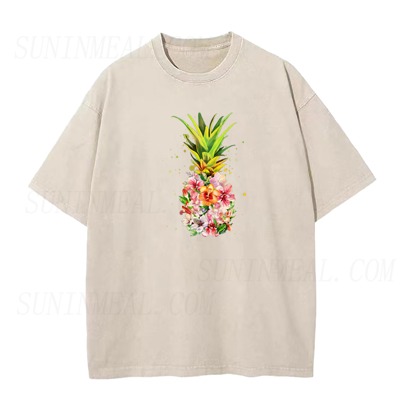 Pineapple Flower Unisex Tee