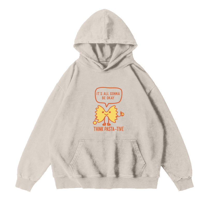 think pasta-tive Unisex Hoodie