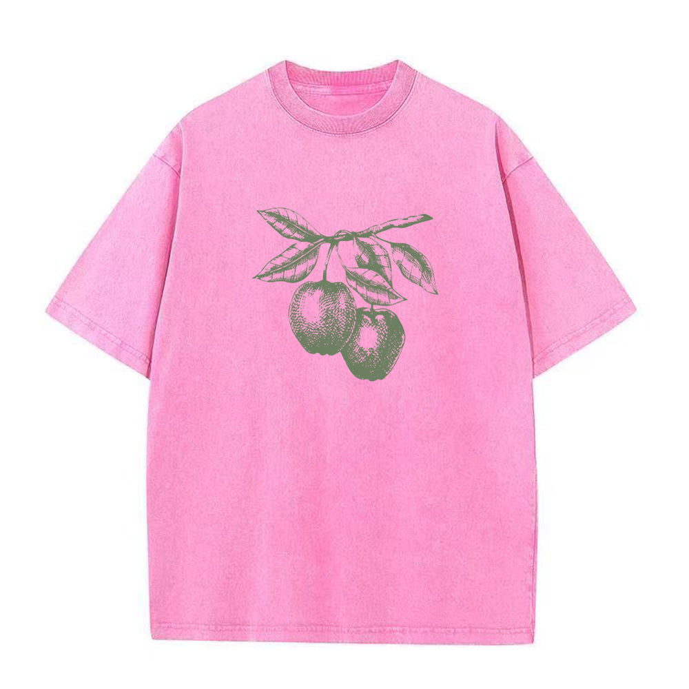 グリーンアップル ユニセックスTシャツ