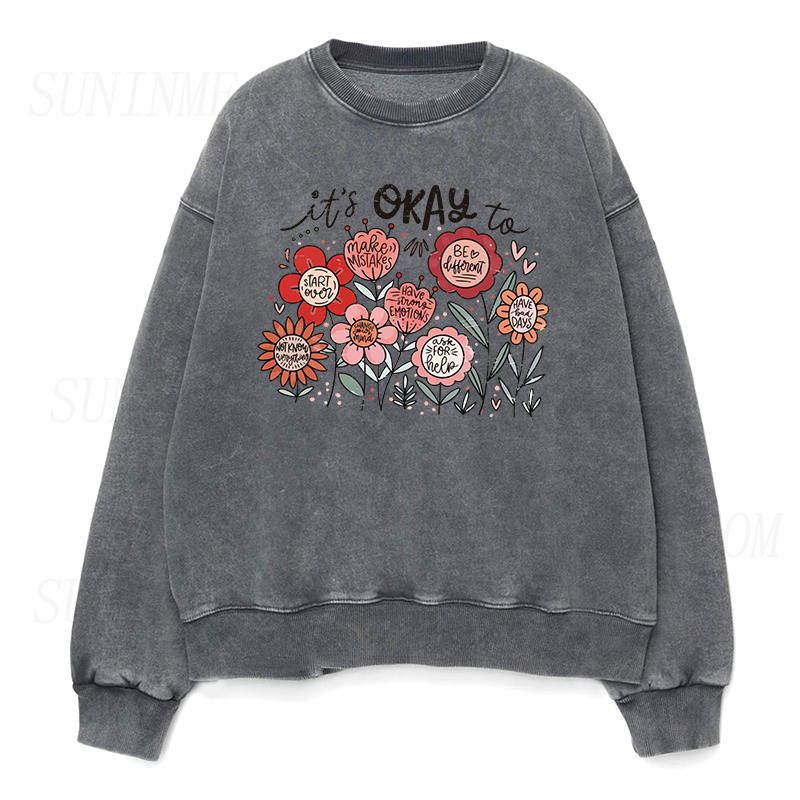 Special Education Floral Sweatshirt