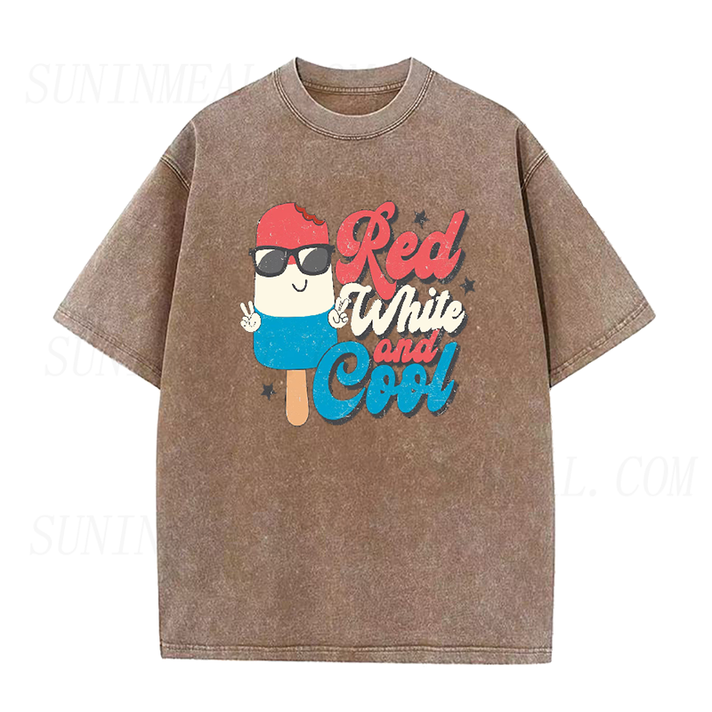 Red White And Cool Unisex Tee