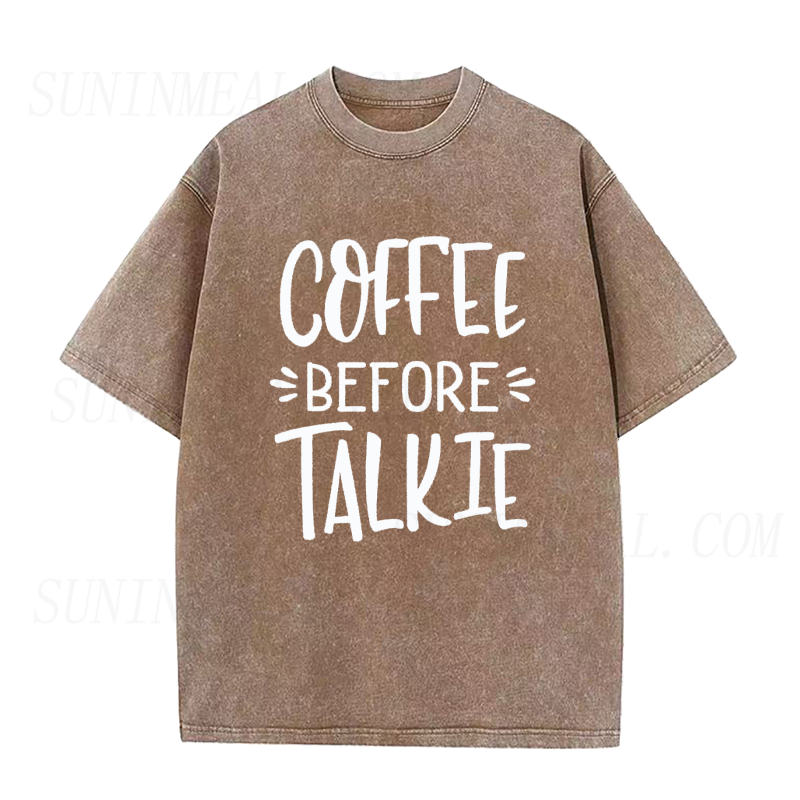 Coffee Before Talkie Unisex Tee