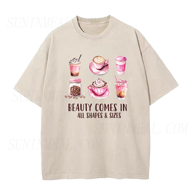 Beauty Comes in All Shapes & Sizes Unisex Tee