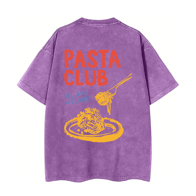 Pasta Club All Are Welcome Unisex Tee