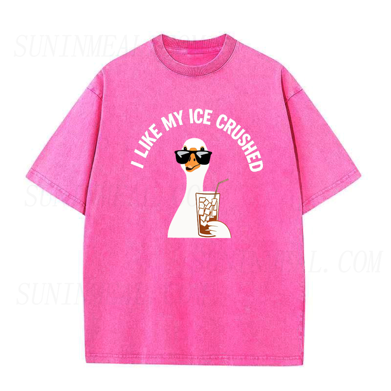 I Like My Ice Crushed Silly Goose Unisex Tee