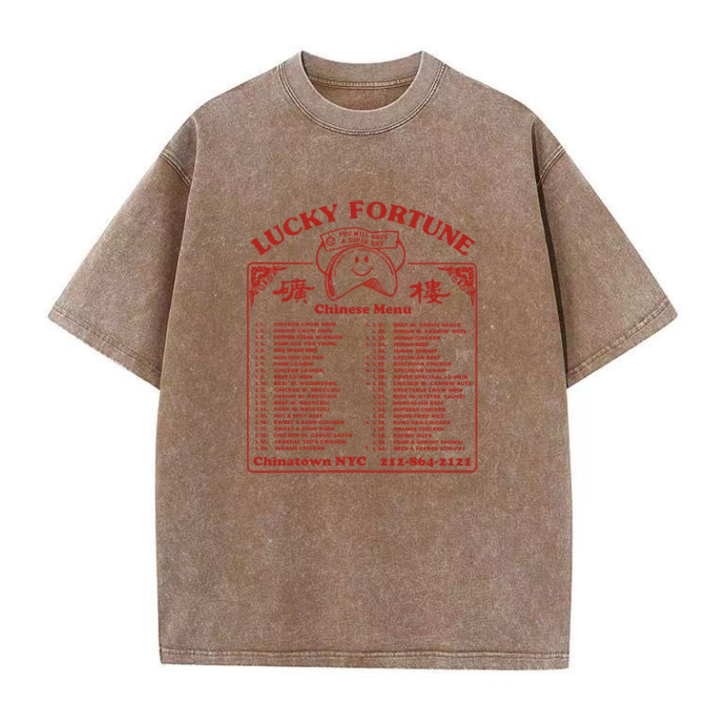 Chinese Menu Unisex Tee