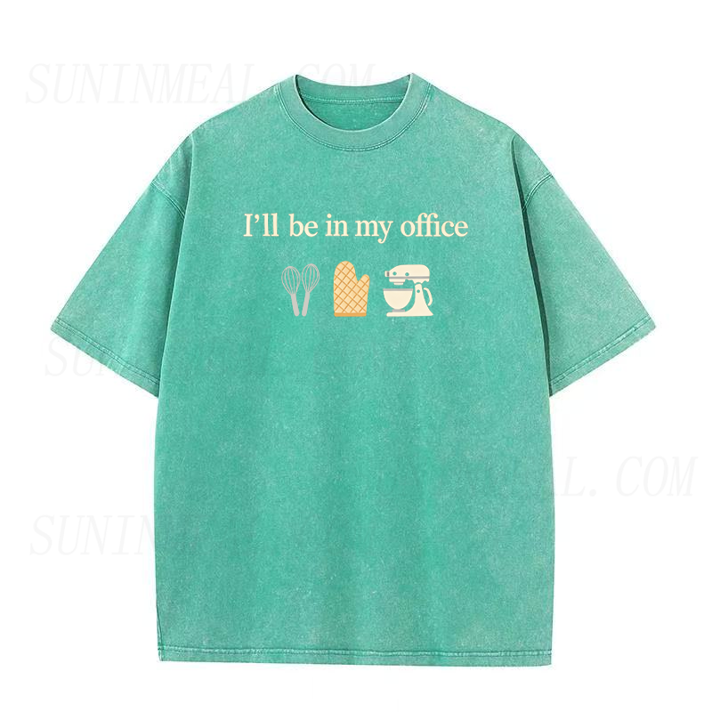 I'll Be in My Office Baker Unisex Tee