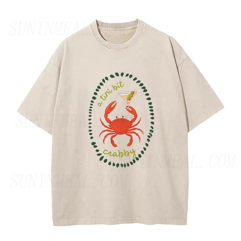 A Tini Bit Crabby Unisex Tee