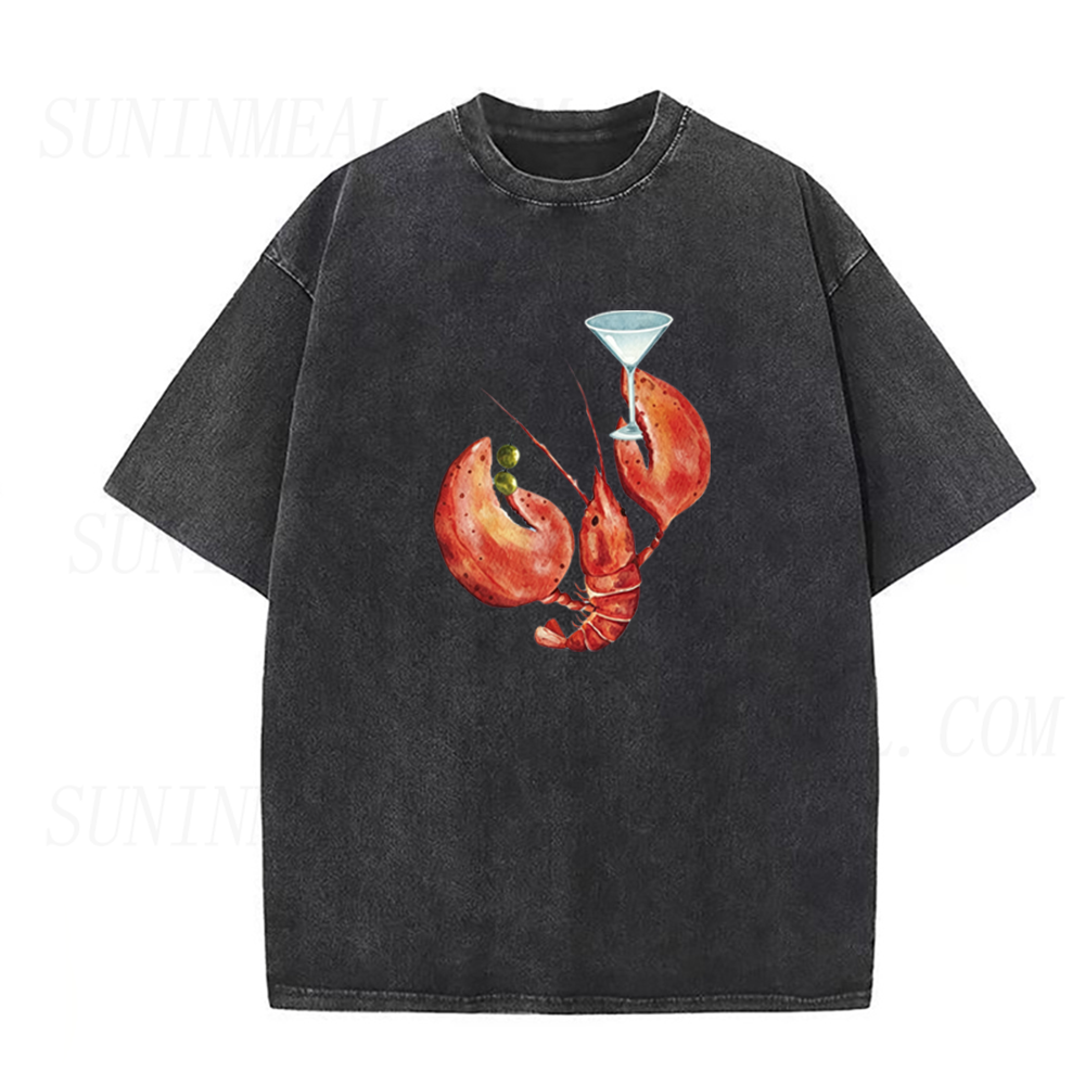 Lobster Loves Dirty Martini Unisex Tee