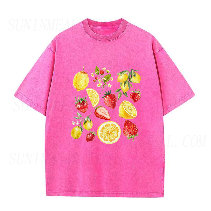 Lemon Strawberry Unisex Tee