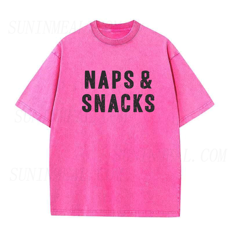 Naps and Snacks Unisex Tee