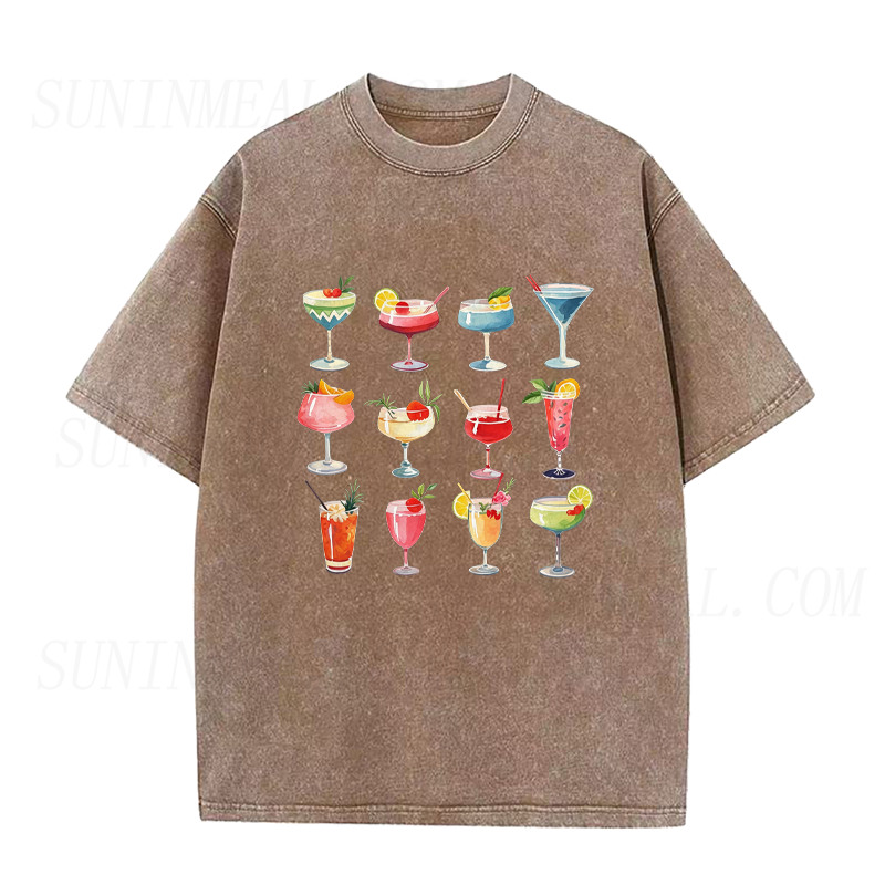 Watercolor Cocktail Collection Unisex Tee