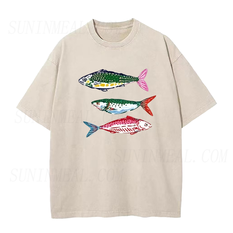Watercolor Fish Unisex Tee