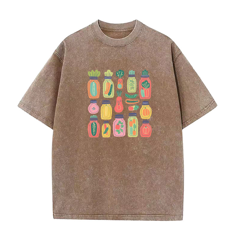 Colorful Pickle Veggie Unisex Tee