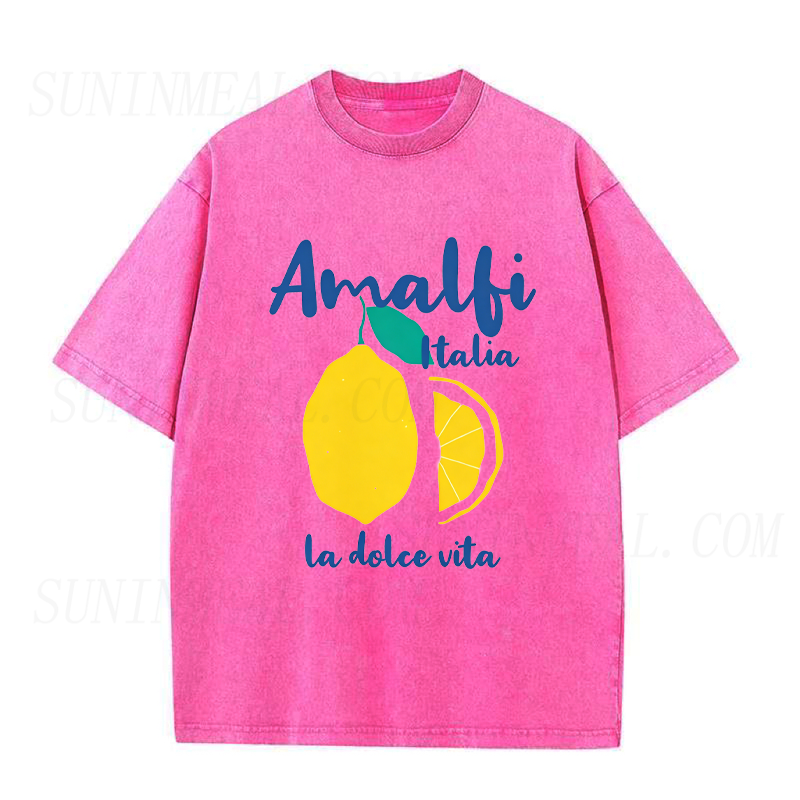 Amalfi Italy Lemon Unisex Tee