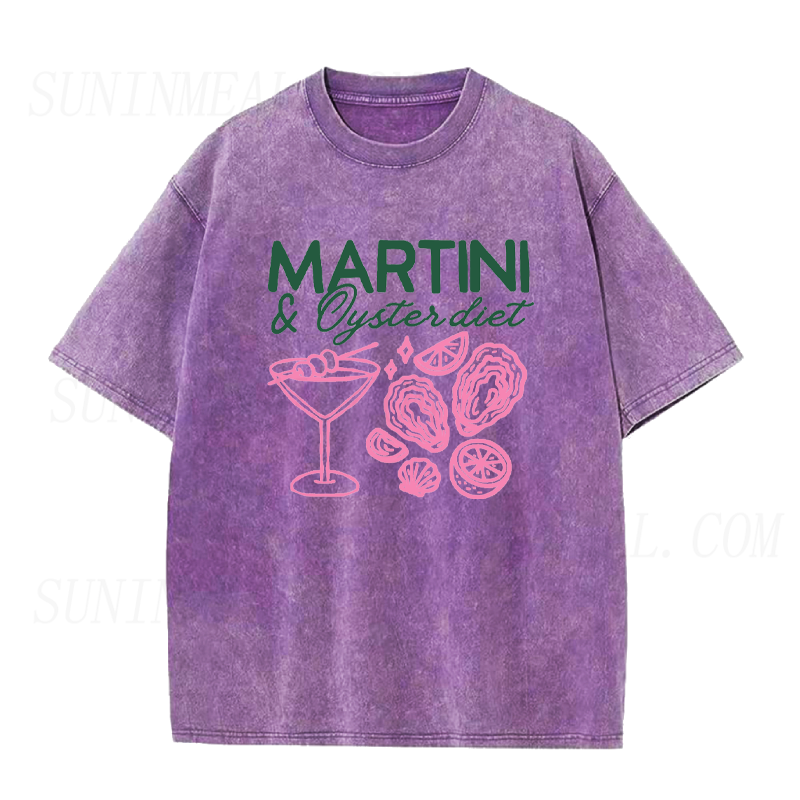 Sunmmer Martinis & Oysters Unisex Tee