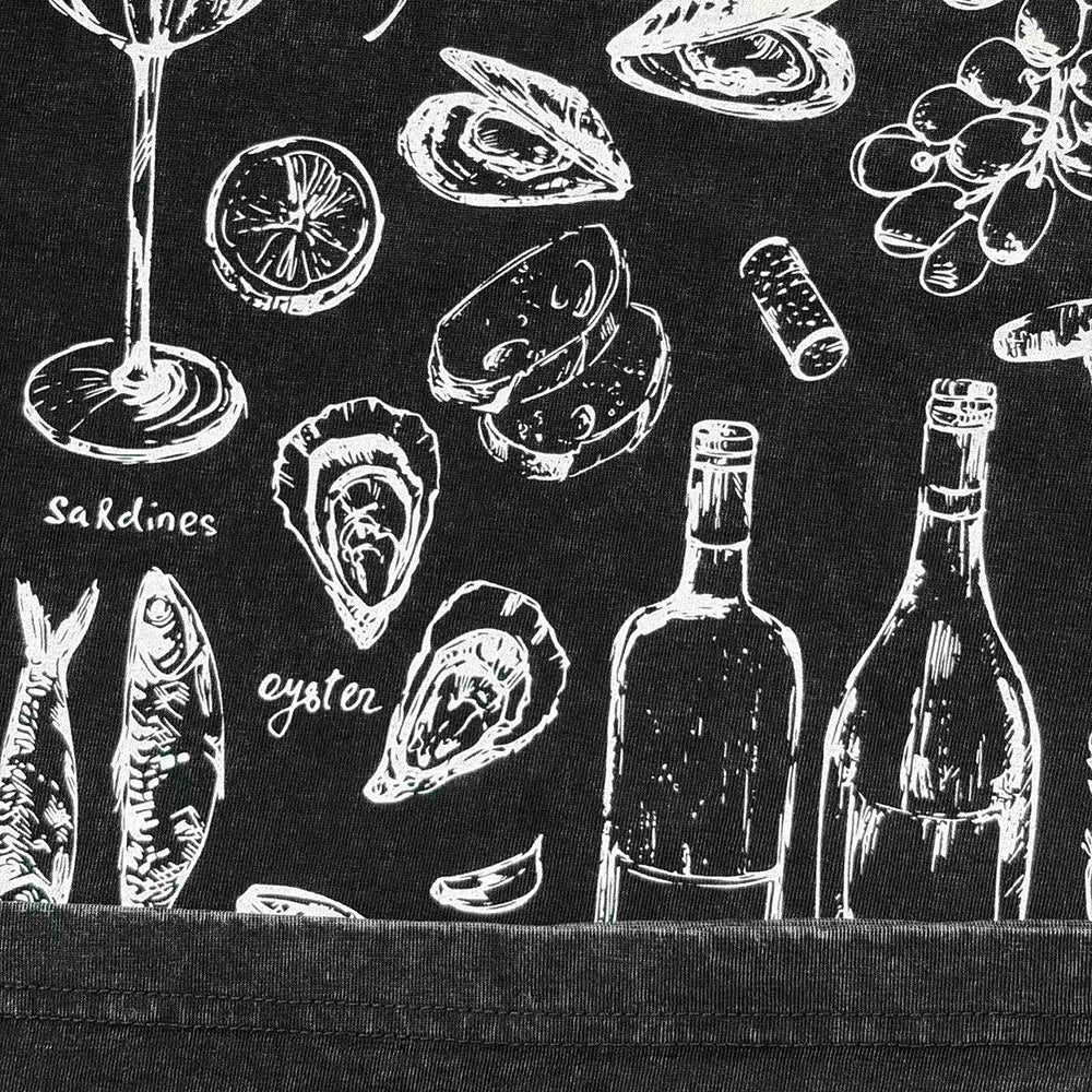 Ocean Wine Grapes Unisex Tee