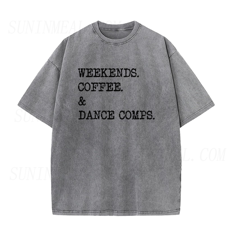 Weekends Coffee and Dance Comps Unisex Tee