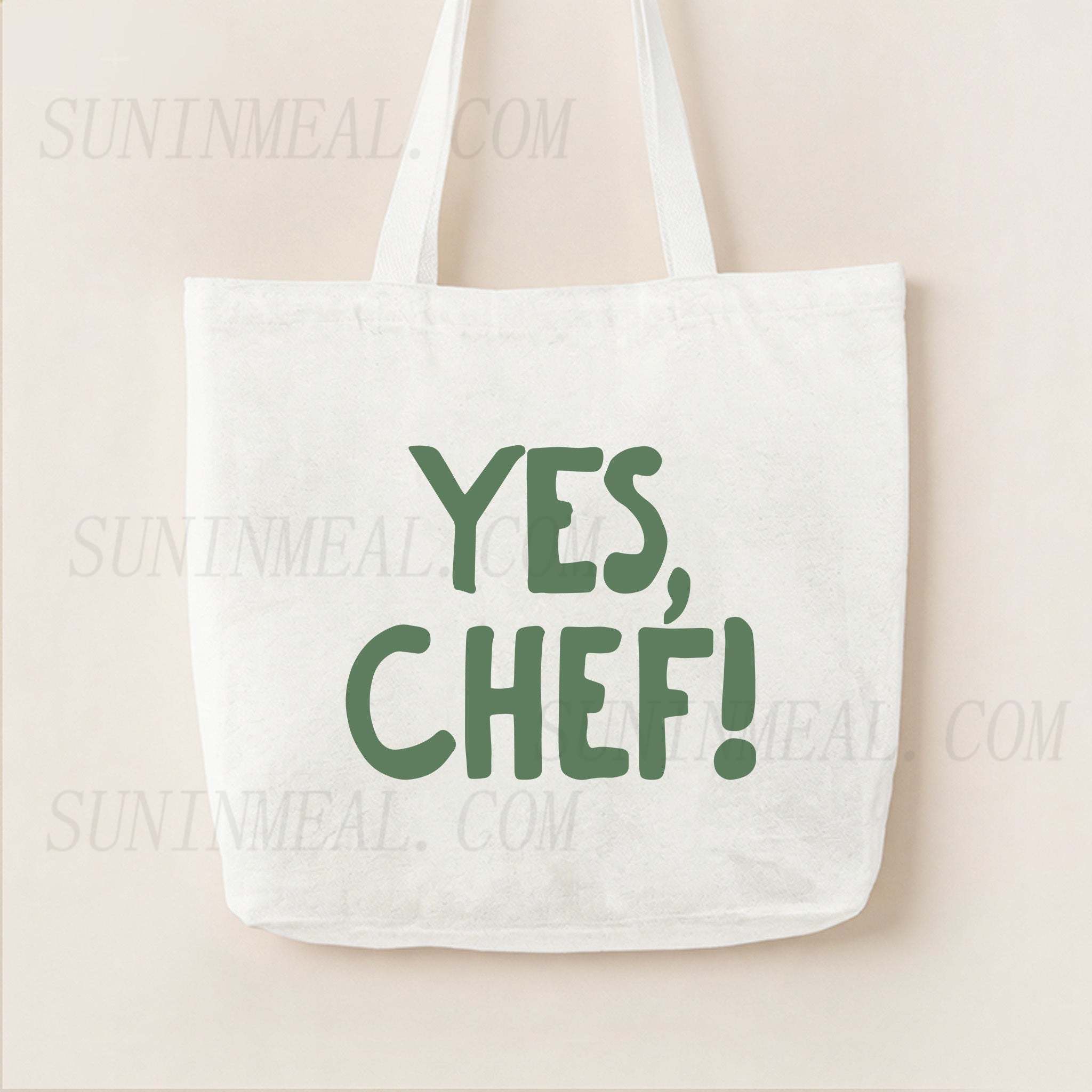 Yes Chef Canvas Tote Bag