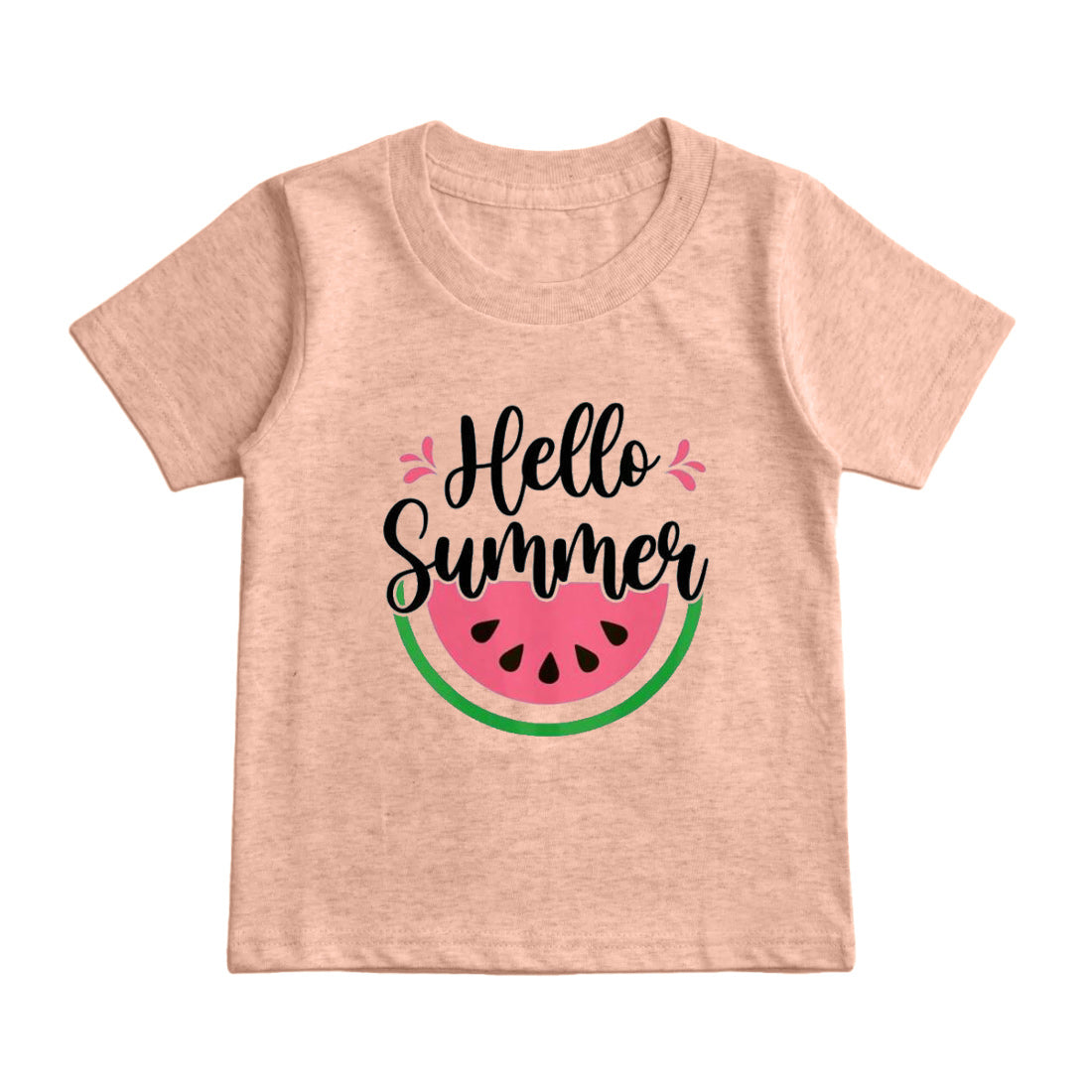 hello summer watermelon Kids T-Shirt