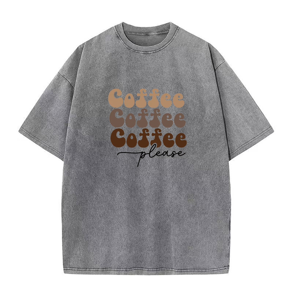 coffee please Unisex Tee
