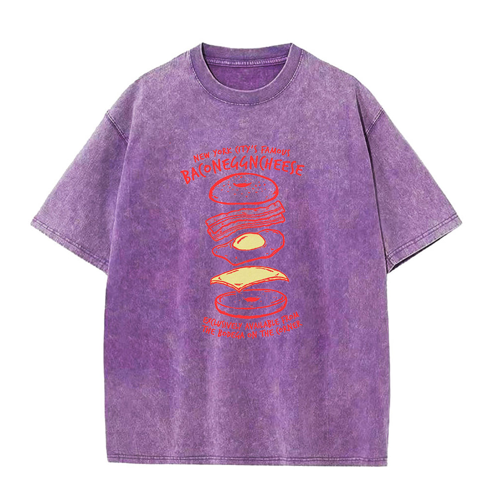 New York City Bacon, Egg and Cheese Unisex Tee