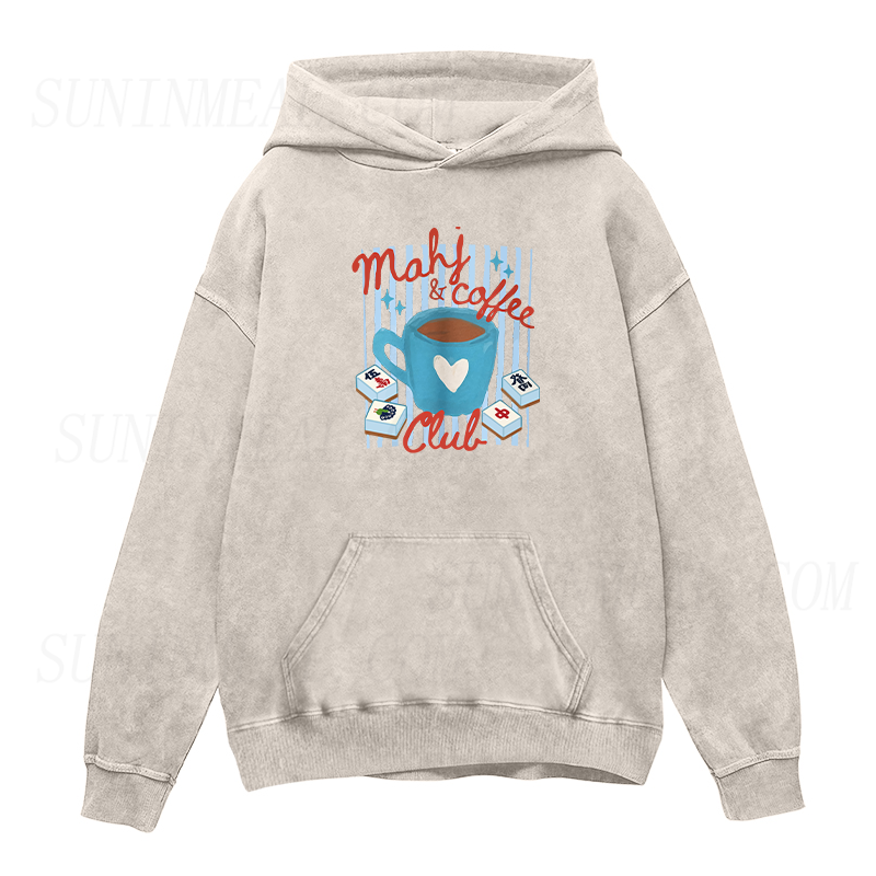 Mahjong&Coffee Club Unisex Hoodie