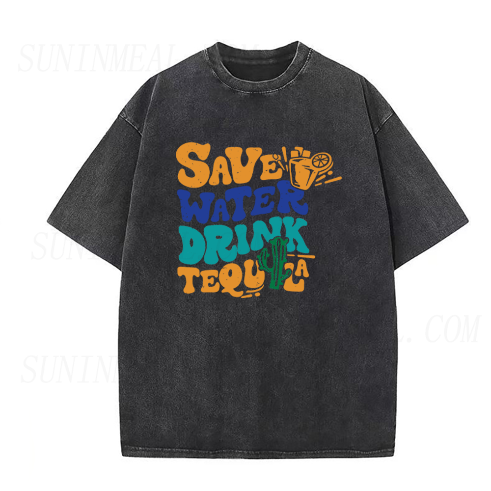 Save Water Drink Tequila Unisex Tee