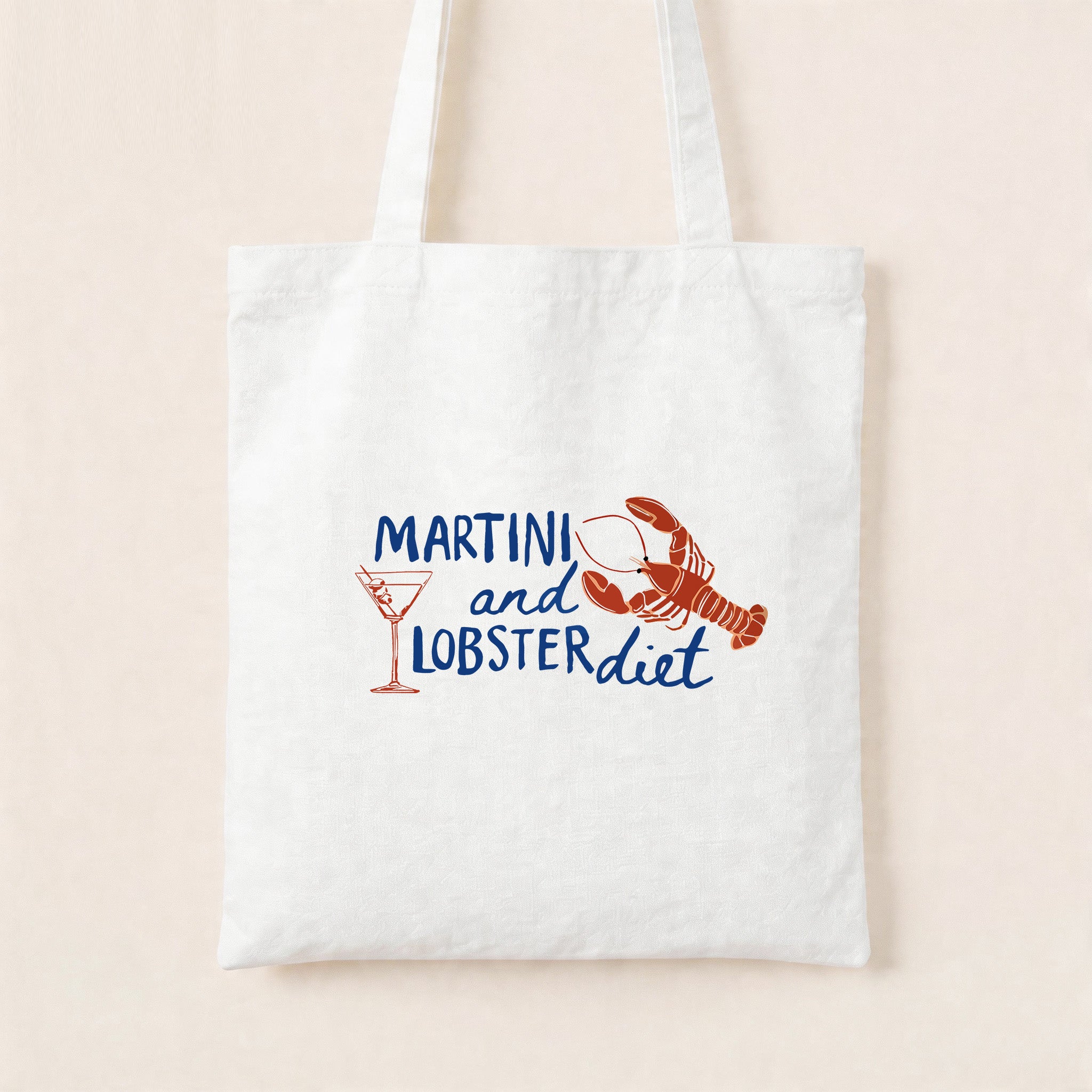 Martini and Lobster Diet Tote Bag
