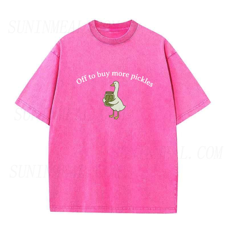 Funny Pickle Goose Unisex Tee