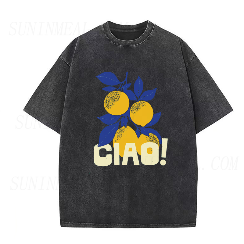 Ciao Italian Lemons Unisex Tee