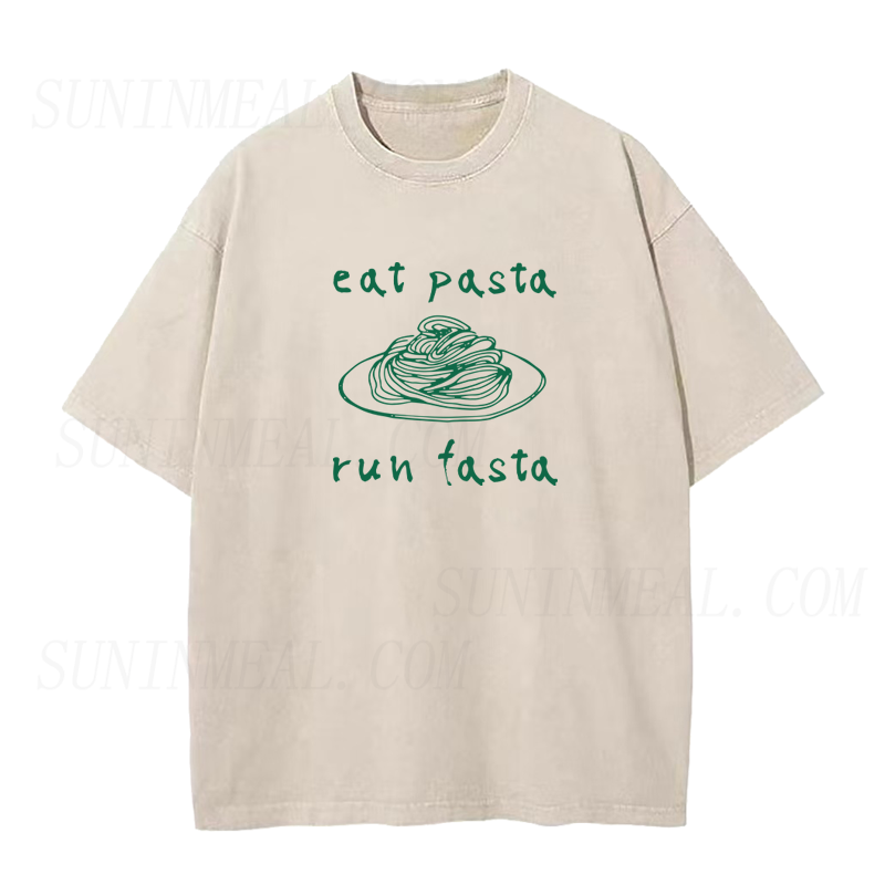 Eat Pasta Run Fasta Tee