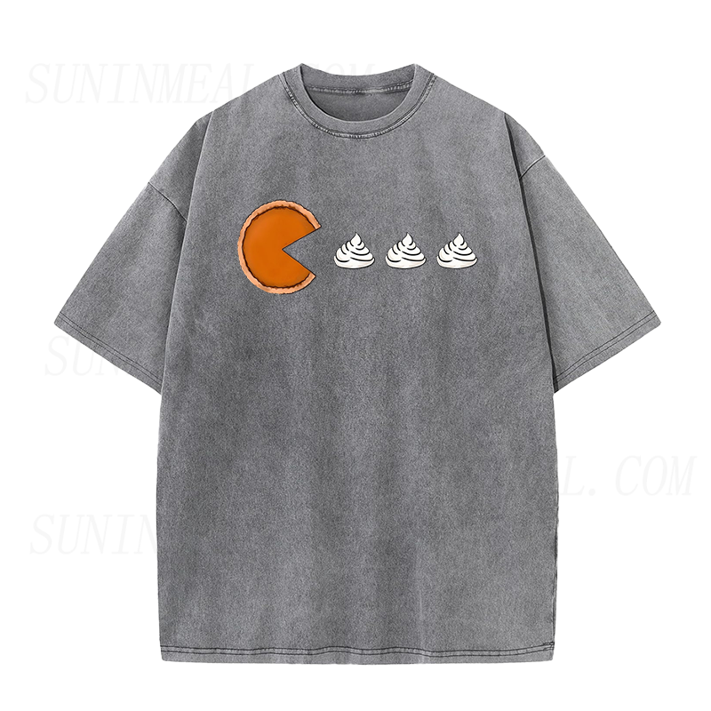 Pumpkin Pie Pac Man Unisex Tee