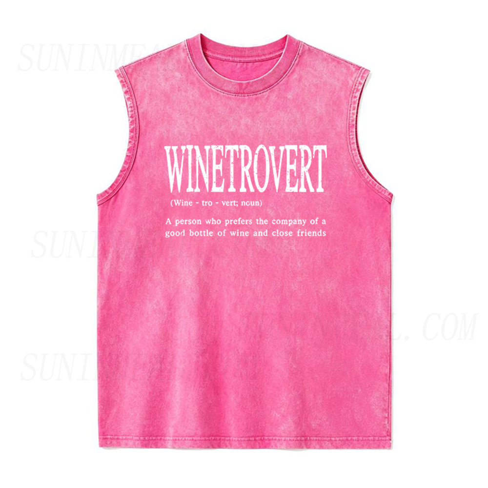 Funny Wine Definition Unisex Tank Top