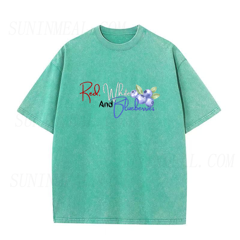 Red White and Blueberries Unisex Tee