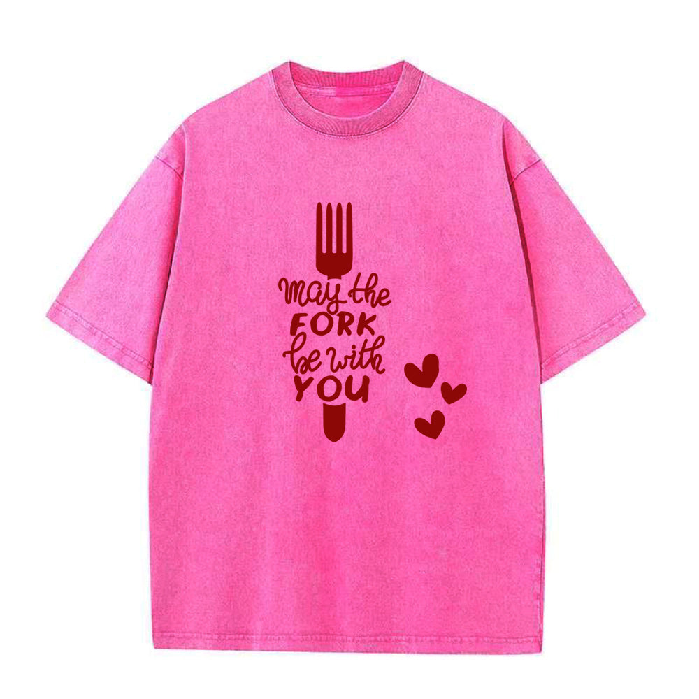 may the fork be with you Unisex Tee