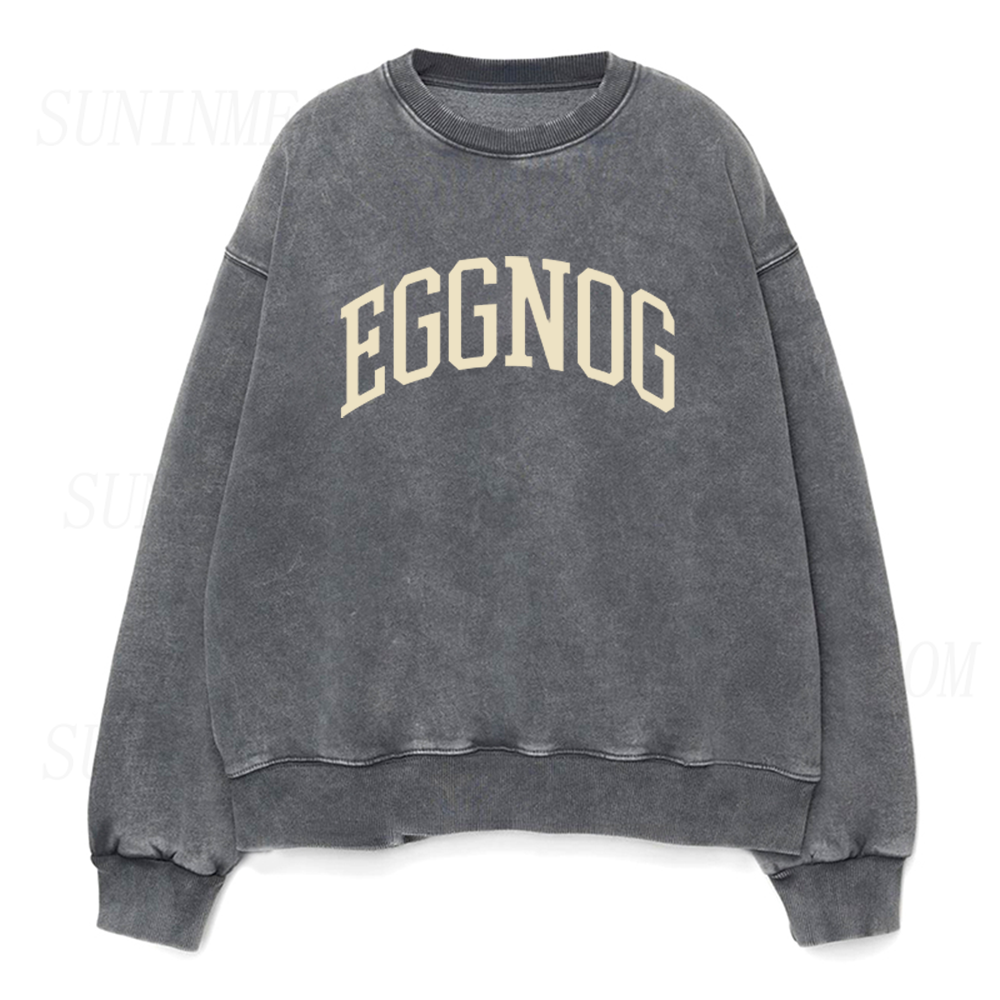 Eggnog Christmas Unisex Crewneck Sweatshirt
