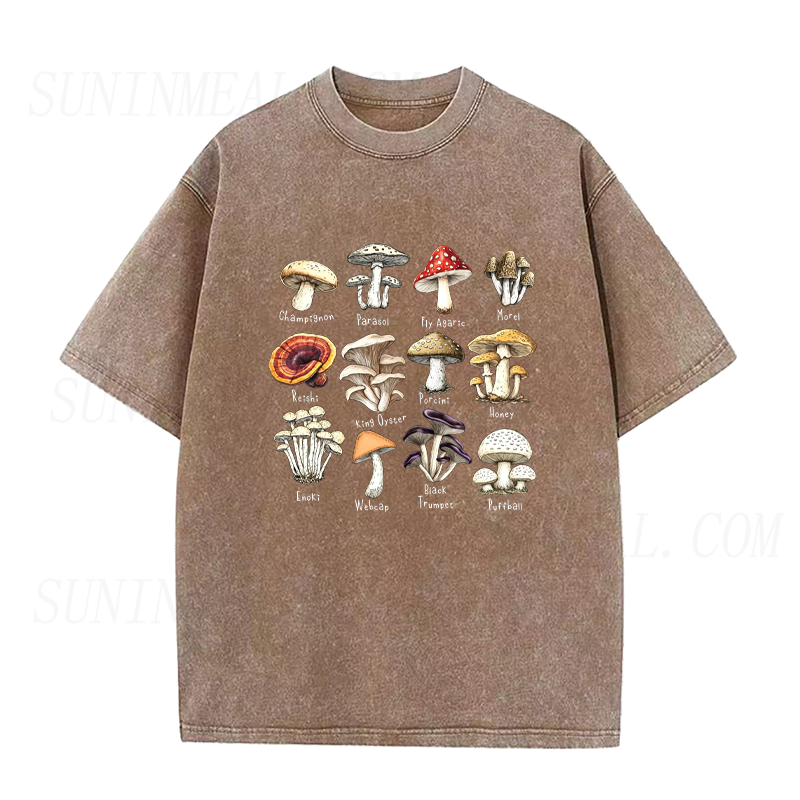 Mushroom Identification Unisex Tee