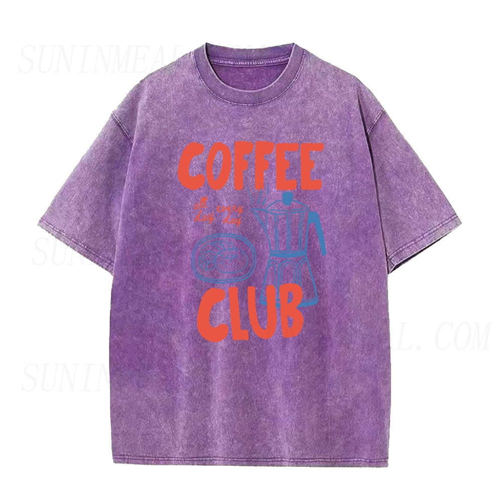 コーヒークラブ ユニセックスTシャツ