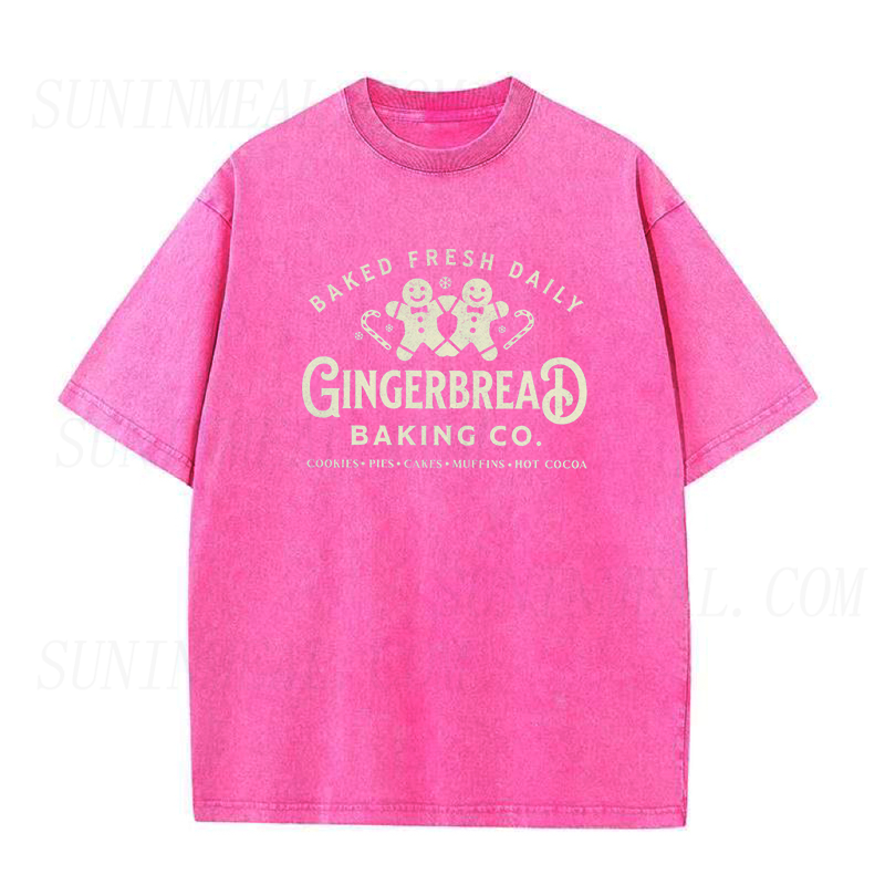 Gingerbread Baking Co. Christmas Unisex Tee