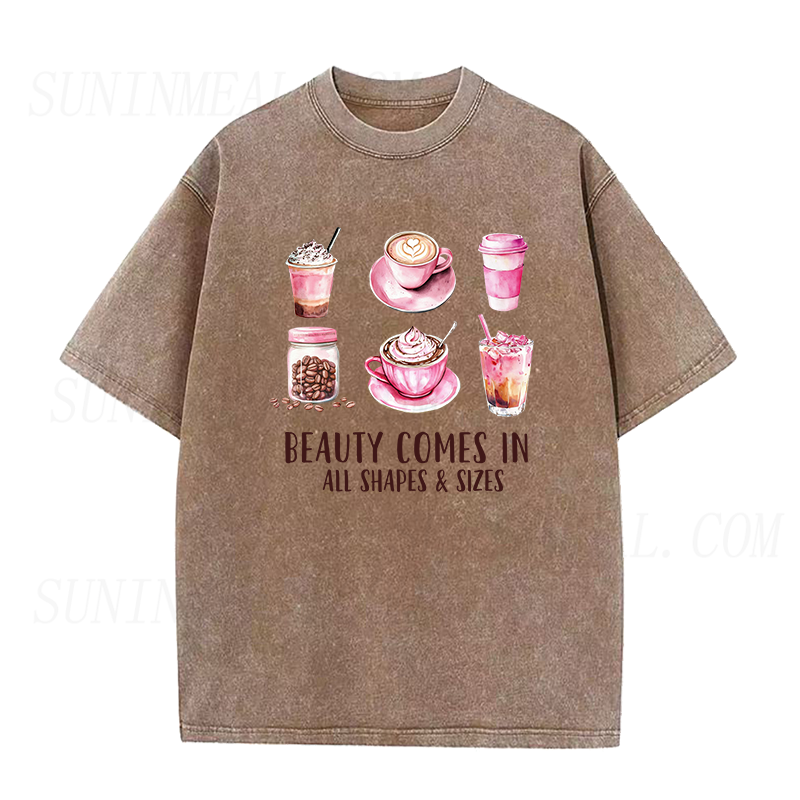Beauty Comes in All Shapes & Sizes Unisex Tee